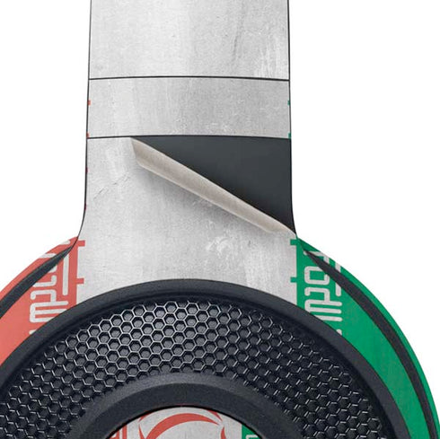 Iran Flag Distressed Razer Kraken X Skin
